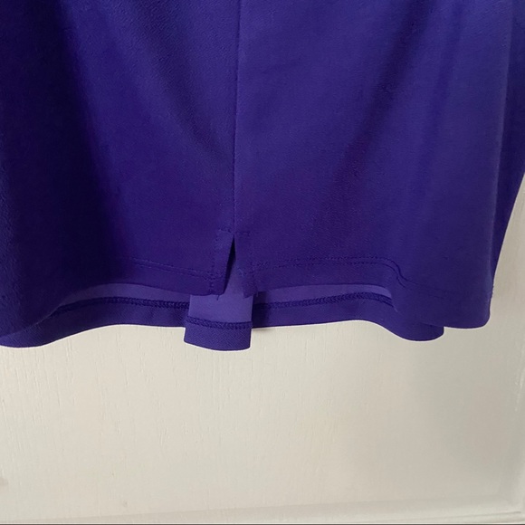 Purple Cropped Tank top Blouse - Picture 5 of 5